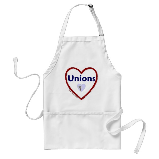 Love Unions Schürze (Vorne)