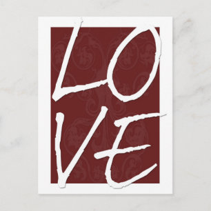 LOVE Valentine's Day Cartes postales