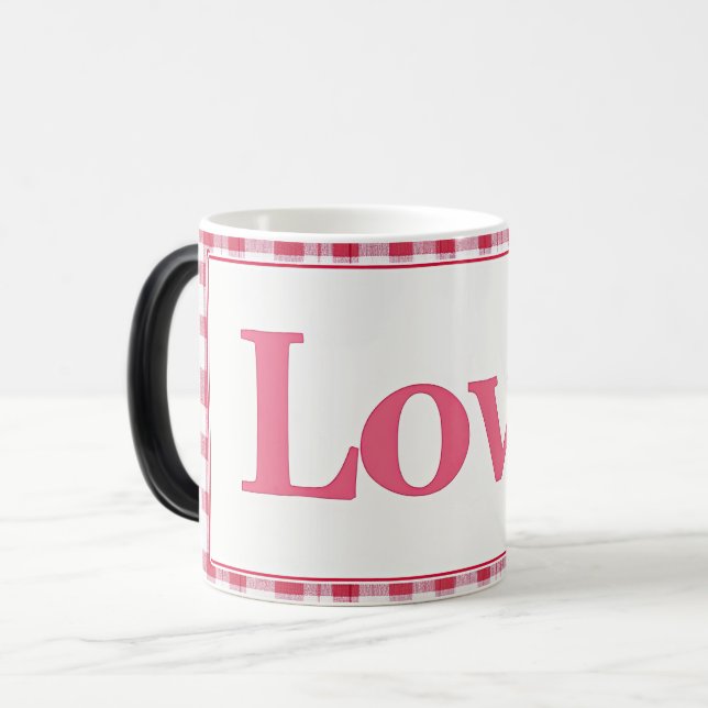Love Valentines Verwandlungstasse (Vorderseite Links)