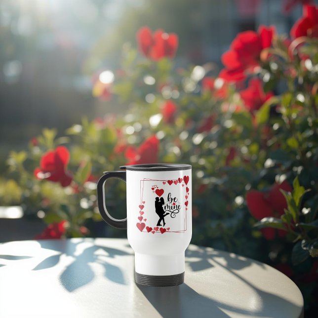 Love Vibes Personalized Travel Mug Reisebecher (Von Creator hochgeladen)