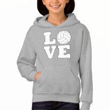 LOVE Volleyball joueur ou Team Cute Sports Girls