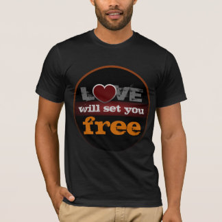 Love Vous Libèrera Bella Canvas T-Shirt