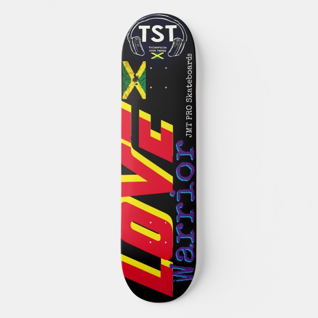 LOVE WARRIOR 8 Pont de Skateboard 1/2" (Recto)