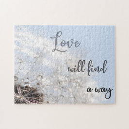 Love will find a way! Sky Blue Dandelion