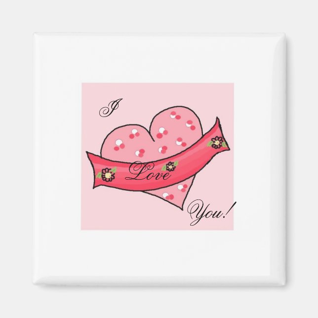 Love You - aimant (Devant)