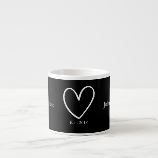 Love you all the life espressotasse (Vorderseite)
