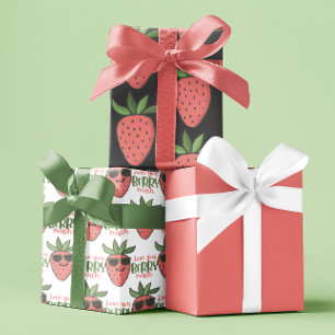 Love You Berry Beaucoup Envelopper feuilles de pap