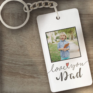 Love You Dad Fête des pères photo   PORTE - CLÉ