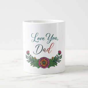 "Love You, Dad" Spezial-Jumbo-Tassendesign Jumbo-Tasse