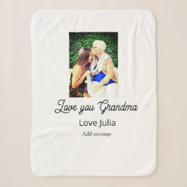 Love you Grandma photo name love message grandkids Sherpadecke