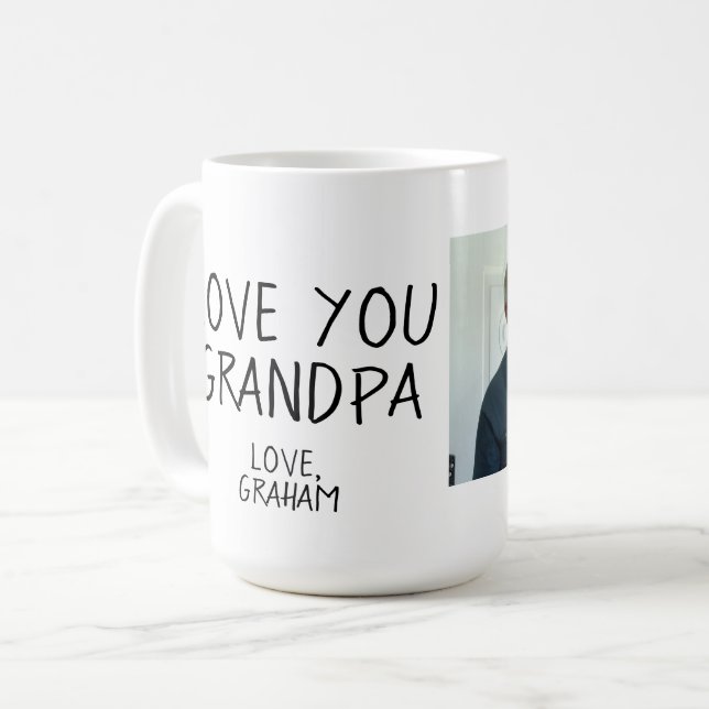 Love You Grandpa Mug (Devant gauche)