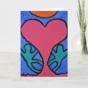 LOVE YOU Greeting Card - Art Print Our Love Karte