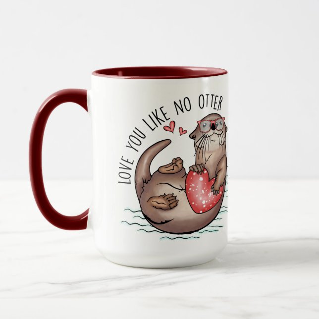 Love You Humor  Tasse (Links)