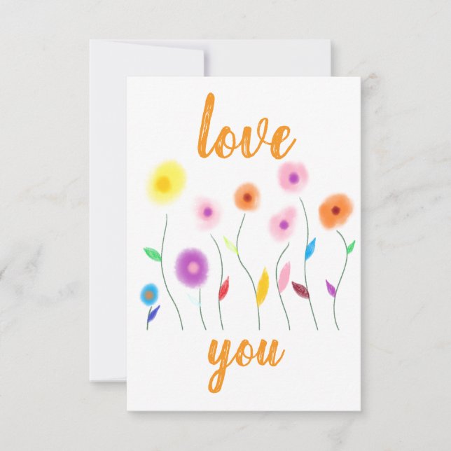 love you Invitation (Devant)