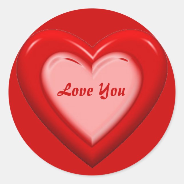 Love You Sticker (Devant)
