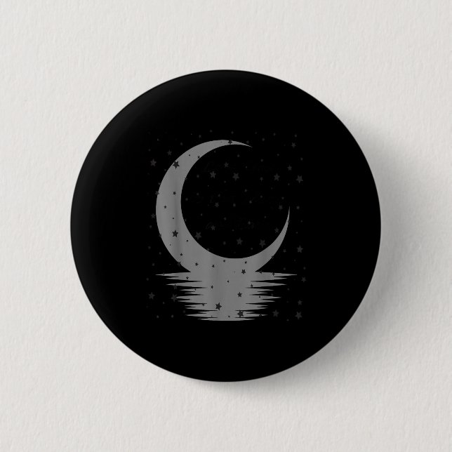 Love You To The Moon And Back  Button (Vorderseite)