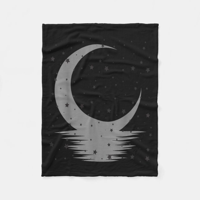 Love You To The Moon And Back  Fleecedecke (Vorderseite)