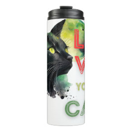 Love your cat  thermosbecher