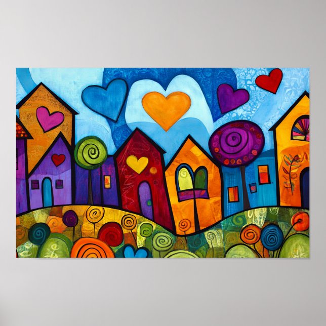 Love Your Neighbor Poster (Vorne)