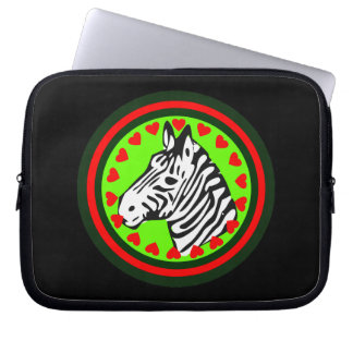 ☞♥Love Zebra Chic& Fabulous Housse pour Ordinateur