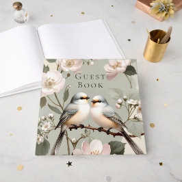 LoveBird Florale Verlobungsfeier Gästebuch