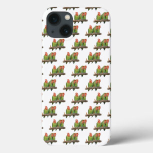 Lovebird Frenzy iPad Case (weiß)