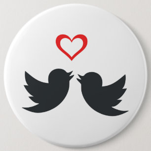 LOVEBIRDS BUTTON