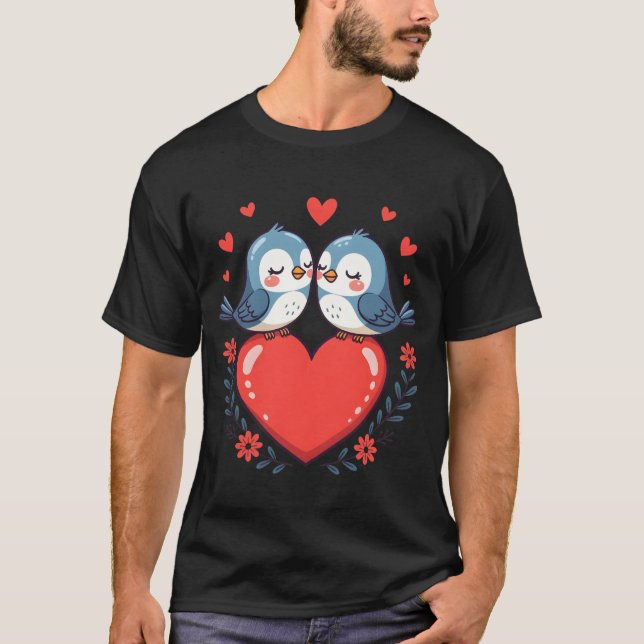 Lovebirds T-Shirt (Vorderseite)