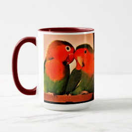 Lovebirds Tasse