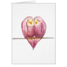 Lovebirds-Valentinstag-ursprüngliche