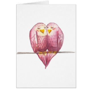 Lovebirds-Valentinstag-ursprüngliche