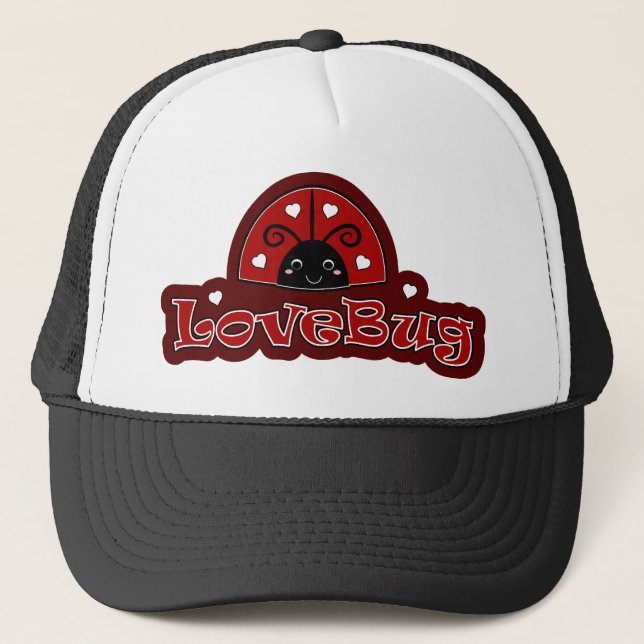 Lovebug Critter Truckerkappe (Vorderseite)