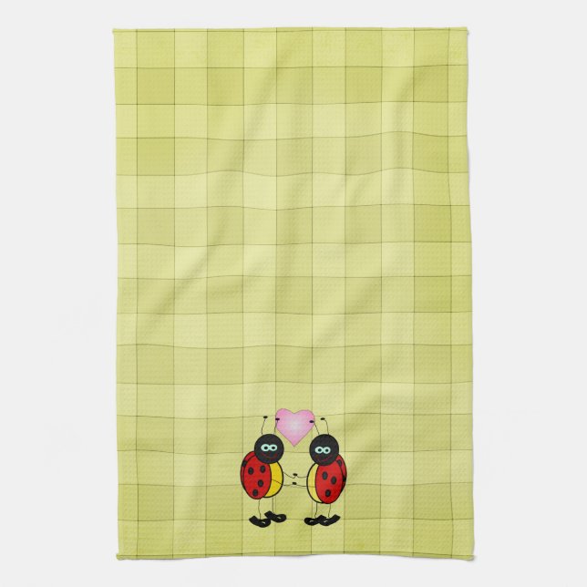 Lovebugs Picnic Handtuch (Vertikal)
