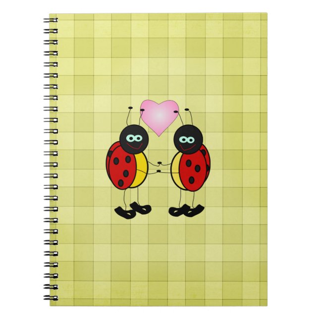 Lovebugs Picnic Notizblock (Vorderseite)