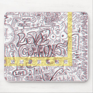 LOVECOMMONS　マウスパッド MOUSEPAD