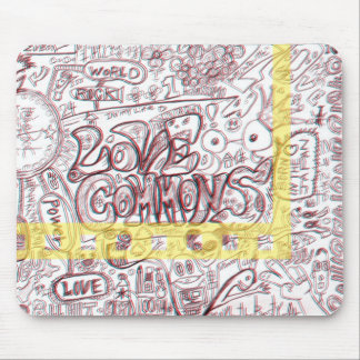 LOVECOMMONS　マウスパッド MOUSEPAD