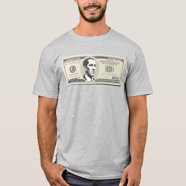 Lovecraft Dollar T-Shirt (Vorderseite)