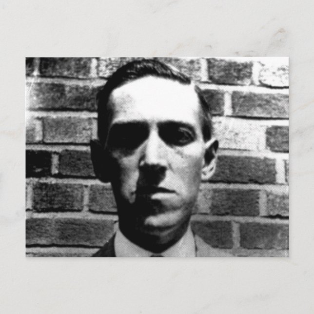 Lovecraft Postkarte (Vorderseite)
