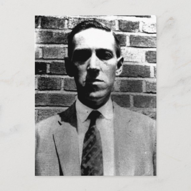 Lovecraft Postkarte (Vorderseite)