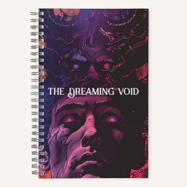 Lovecraftian Dark Fantasy Notizbuch (Vorderseite)