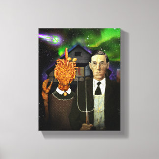 Lovecraftian Gotische Leinwand drucken (8x10)