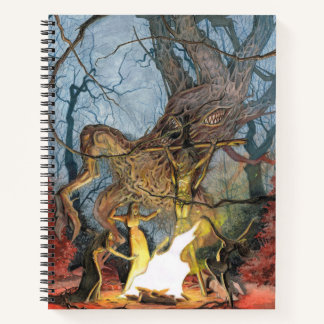 Lovecraftian Spiral Notebook Notizbuch