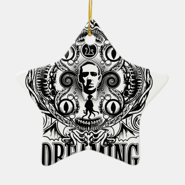 Lovecraftian Träume Keramikornament (Vorne)