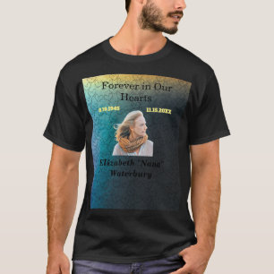 Loved Forever In Our Heart Nana Photo T-Shirt