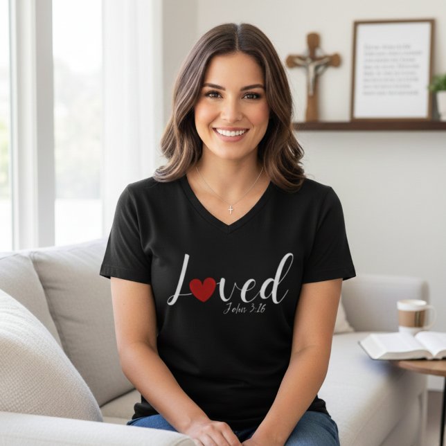 Loved John 3:16 Christlich T-Shirt (Loved John 3:16 Christian T-Shirt)