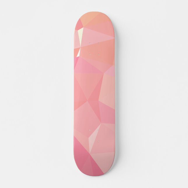 LoveGeo Abstrakt Geometric Design - Hochzeitszaube Skateboard (Vorne)