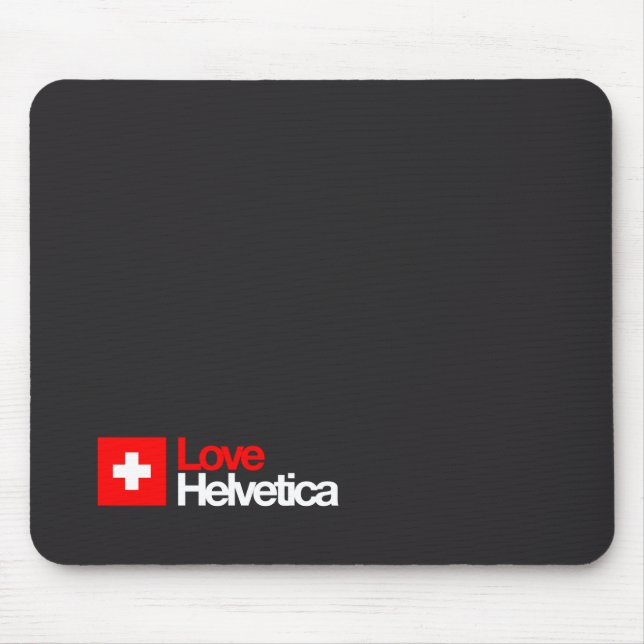 LoveHelvetica MousePad 001 (Vorne)