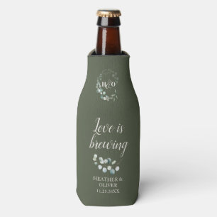 Loveis Brewing Garden Eucalyptus Hochzeit Flaschenkühler