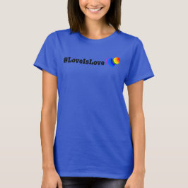 #LoveIsLove Hashtag-Hemd T-Shirt