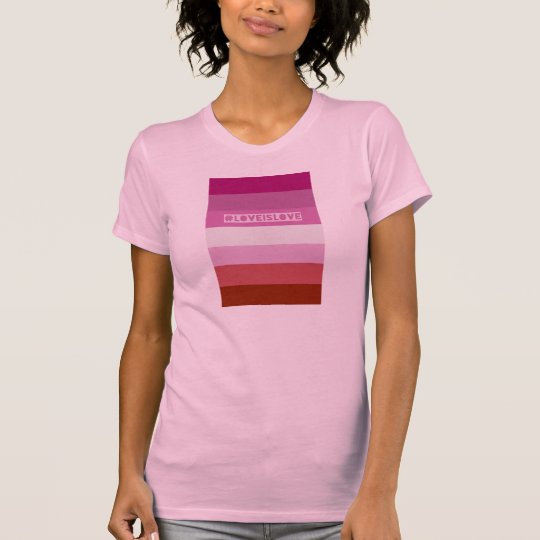 #LoveIsLove hashtag T-Shirt